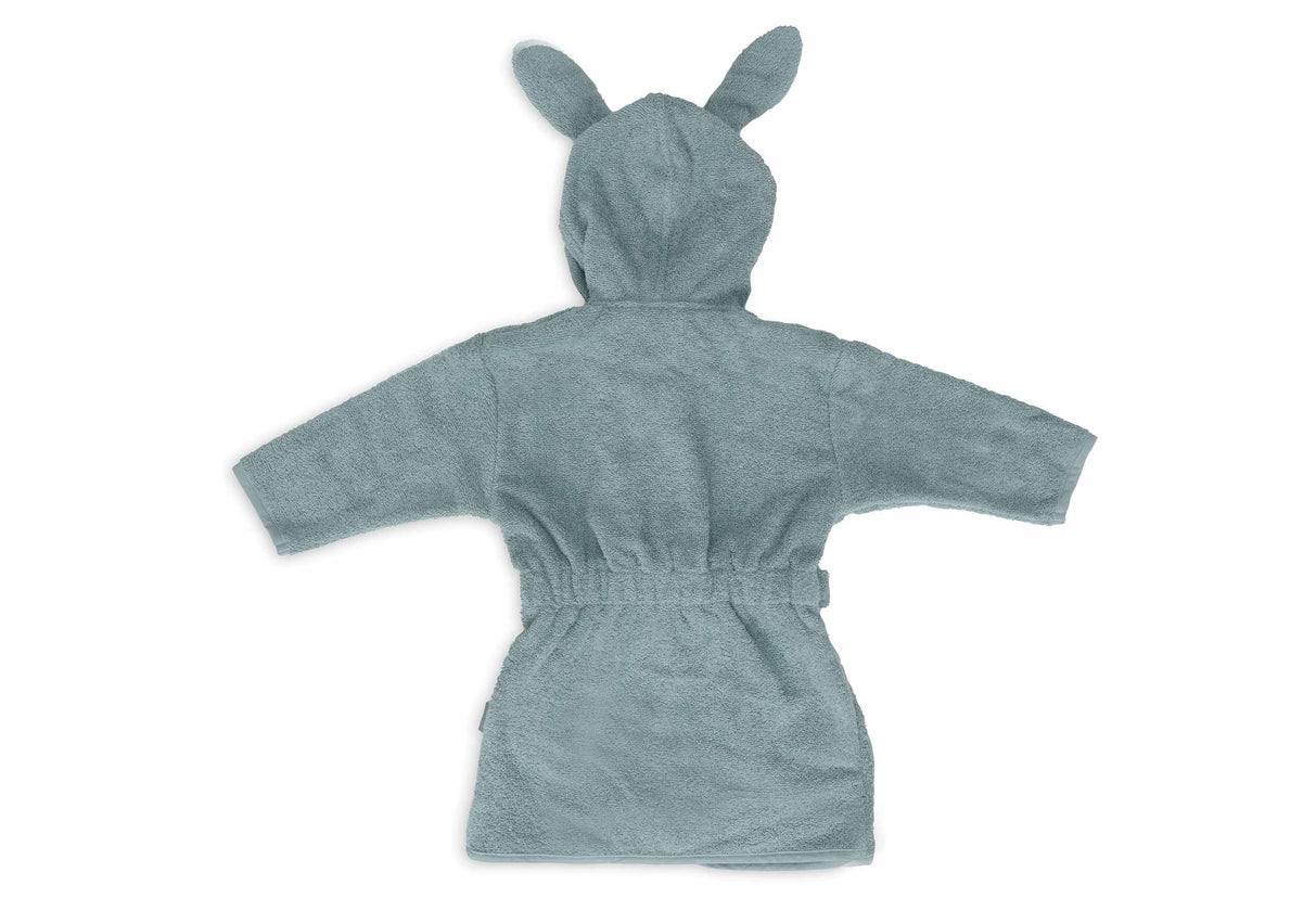 Bademantel 1-2 Jahre Frottee - ashgreen