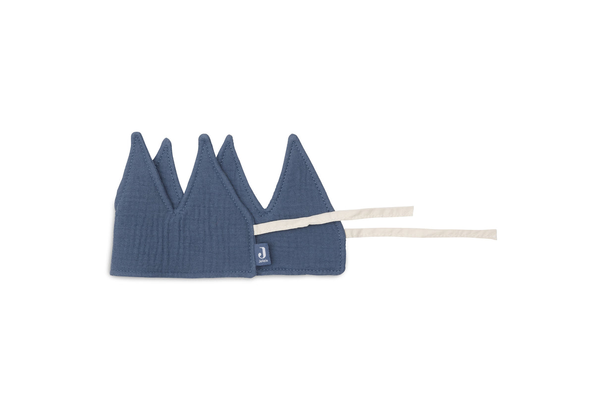 Geburtstagskrone 12x35cm jeansblau