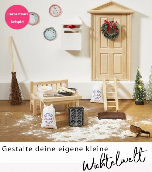 Miniatur Backformenset, ca. 4cm, 2 Stück