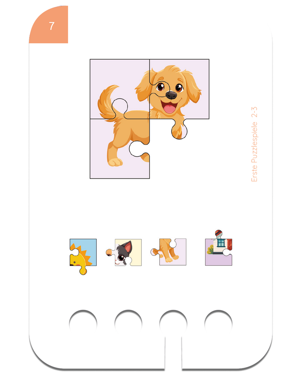 Kartensatz Erste Puzzlespiele 2-3 