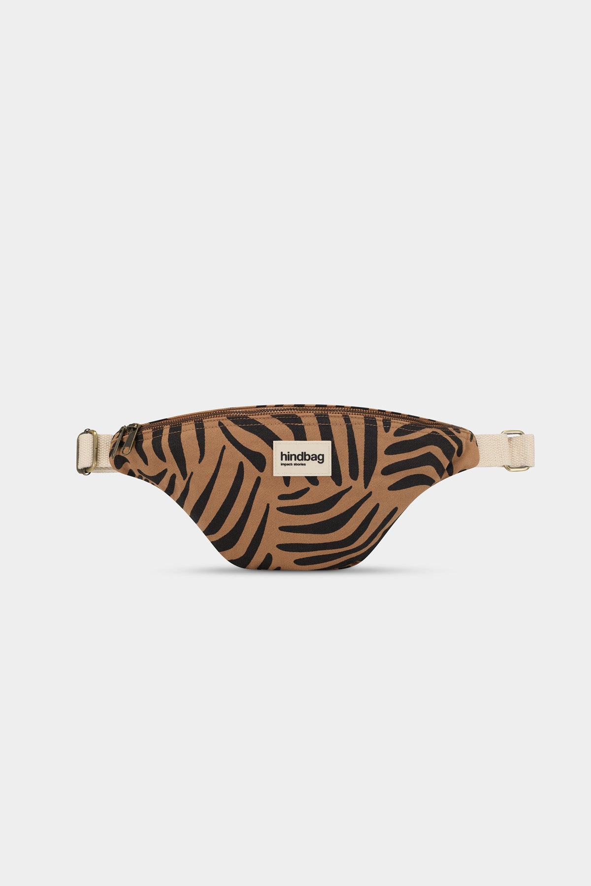 Bauchtasche Olivia Zebra zimt