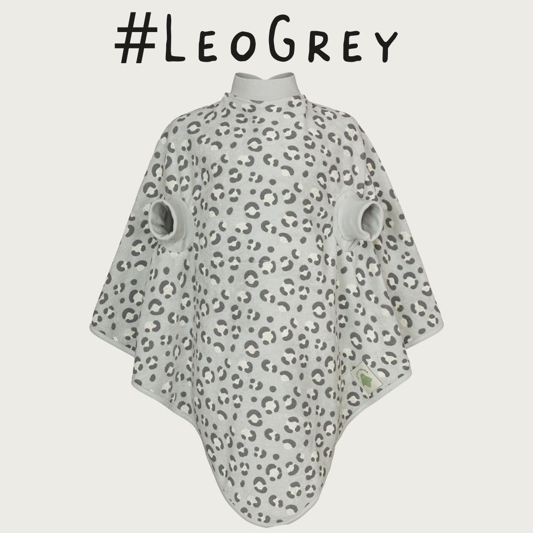 Lätzchen Boo  Leo grey